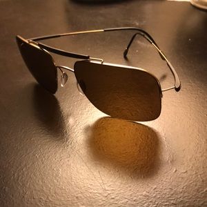 Titanium Silhouette Sunglasses